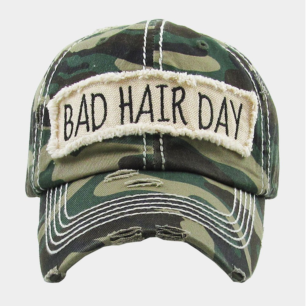 Bad Hair Day Classic Vintage Cap - Hautefull