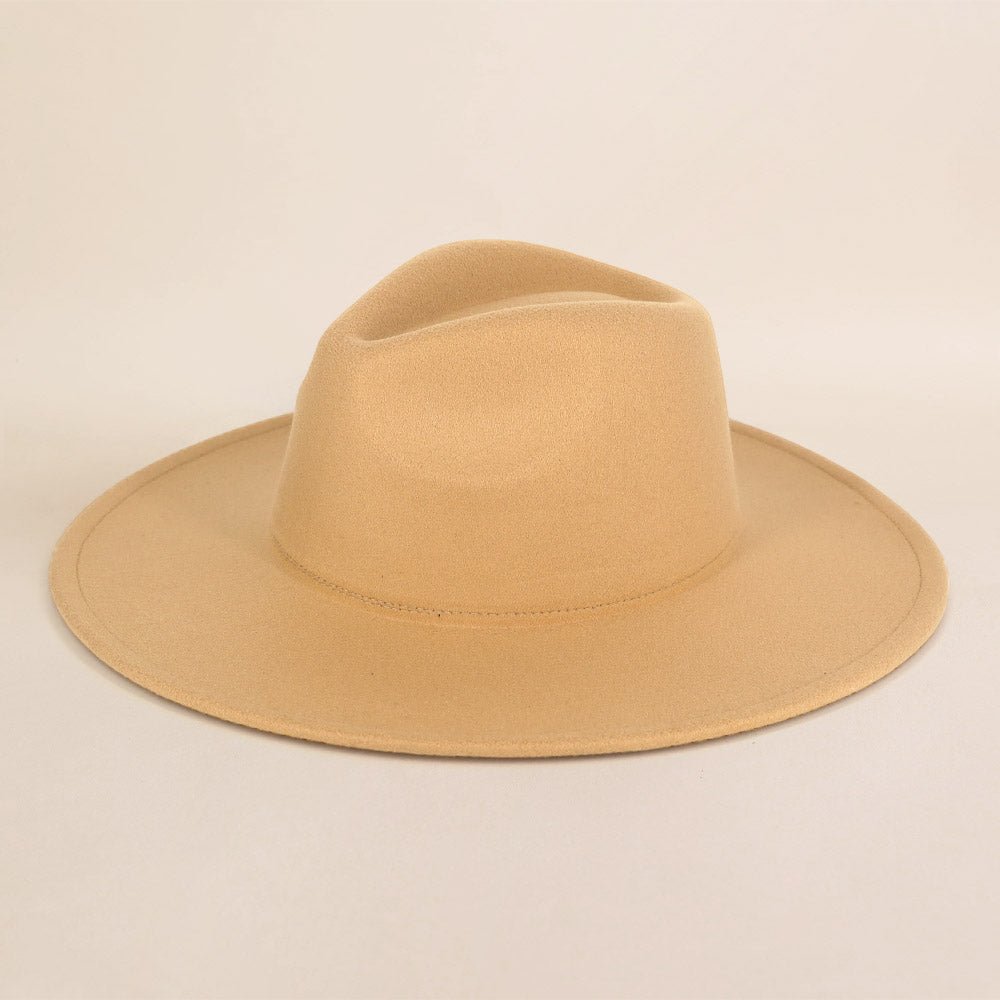 Classic Panama Fedora Hat - Hautefull