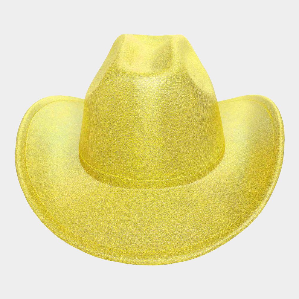 Metallic Cowboy Party Hat - Hautefull