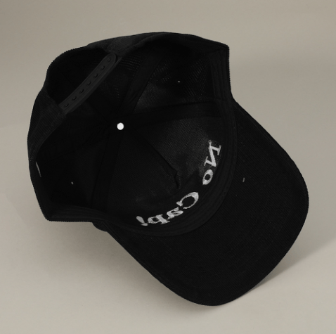 NO CAP! Embroidered Corduroy Baseball Cap - Hautefull