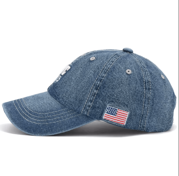 NYC 1985 Denim Baseball Cap - Hautefull