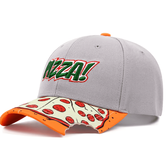 PIZZA Embroidered Baseball Cap - Hautefull