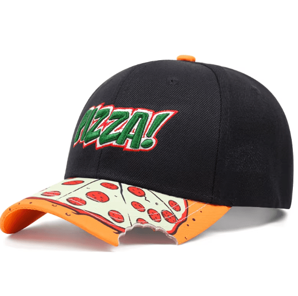 PIZZA Embroidered Baseball Cap - Hautefull