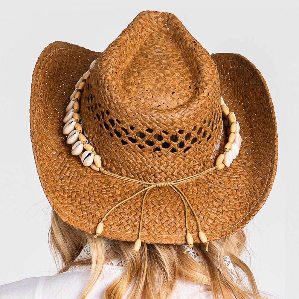 Seashells Band Cowboy Hat - Hautefull