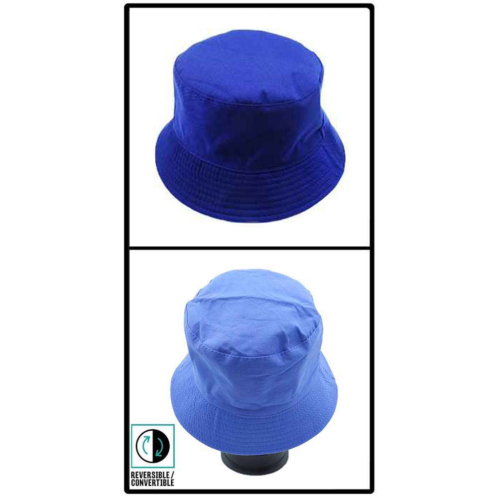 Solid Reversible Bucket Hat - Hautefull