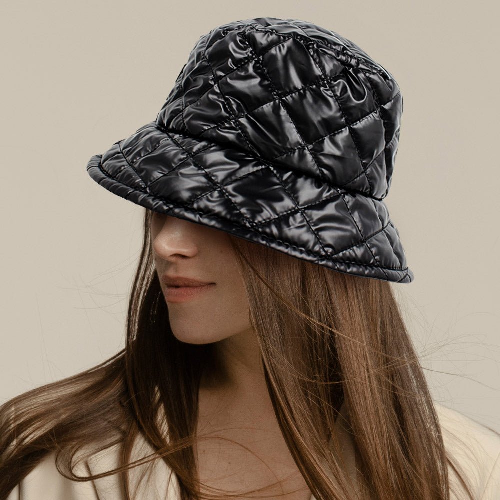 Waterproof Quilted Bucket Hat - Hautefull