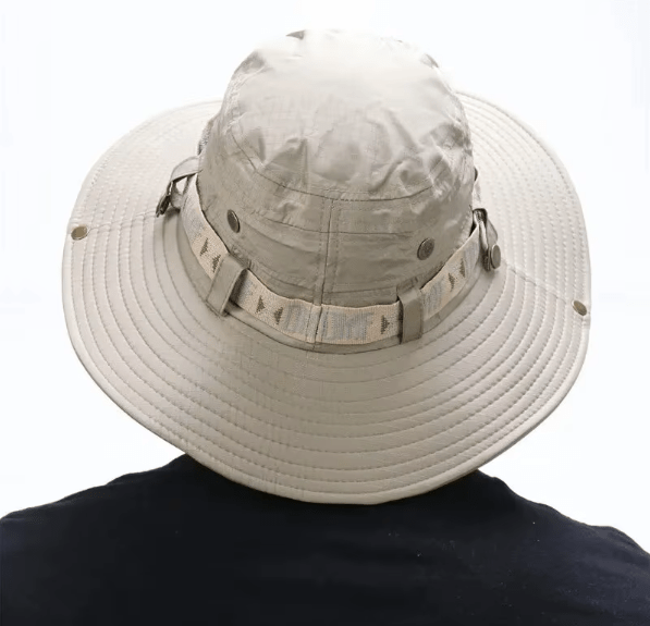 Wide Brim Panama Safari Hat - Hautefull