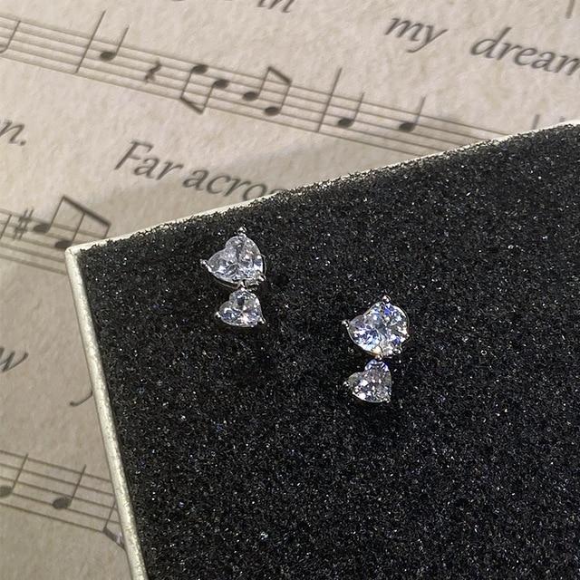 925 Sterling Silver Earrings Studs - Hautefull