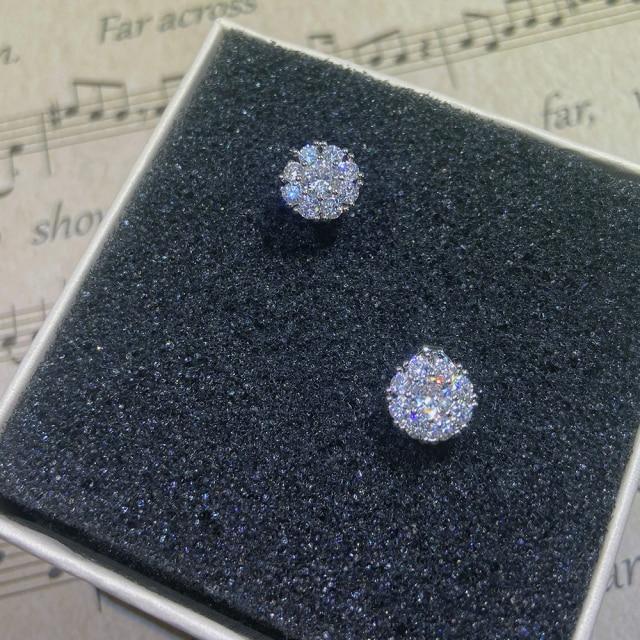 925 Sterling Silver Earrings Studs - Hautefull