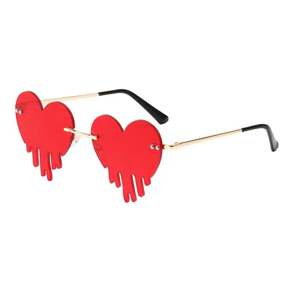 Bleeding Heart Tinted Sunglasses - Hautefull