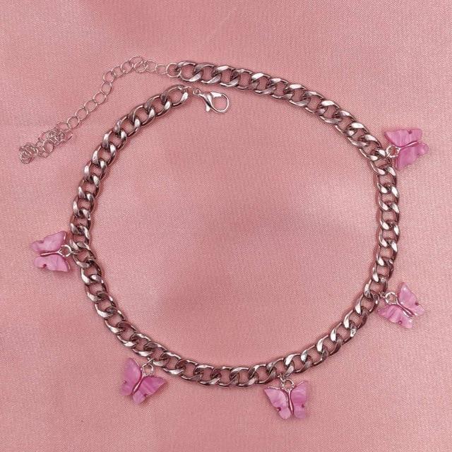 Butterfly Choker Necklace - Hautefull