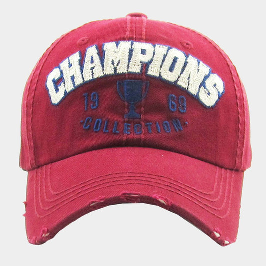 Champions 1969 Vintage Baseball Cap - Hautefull