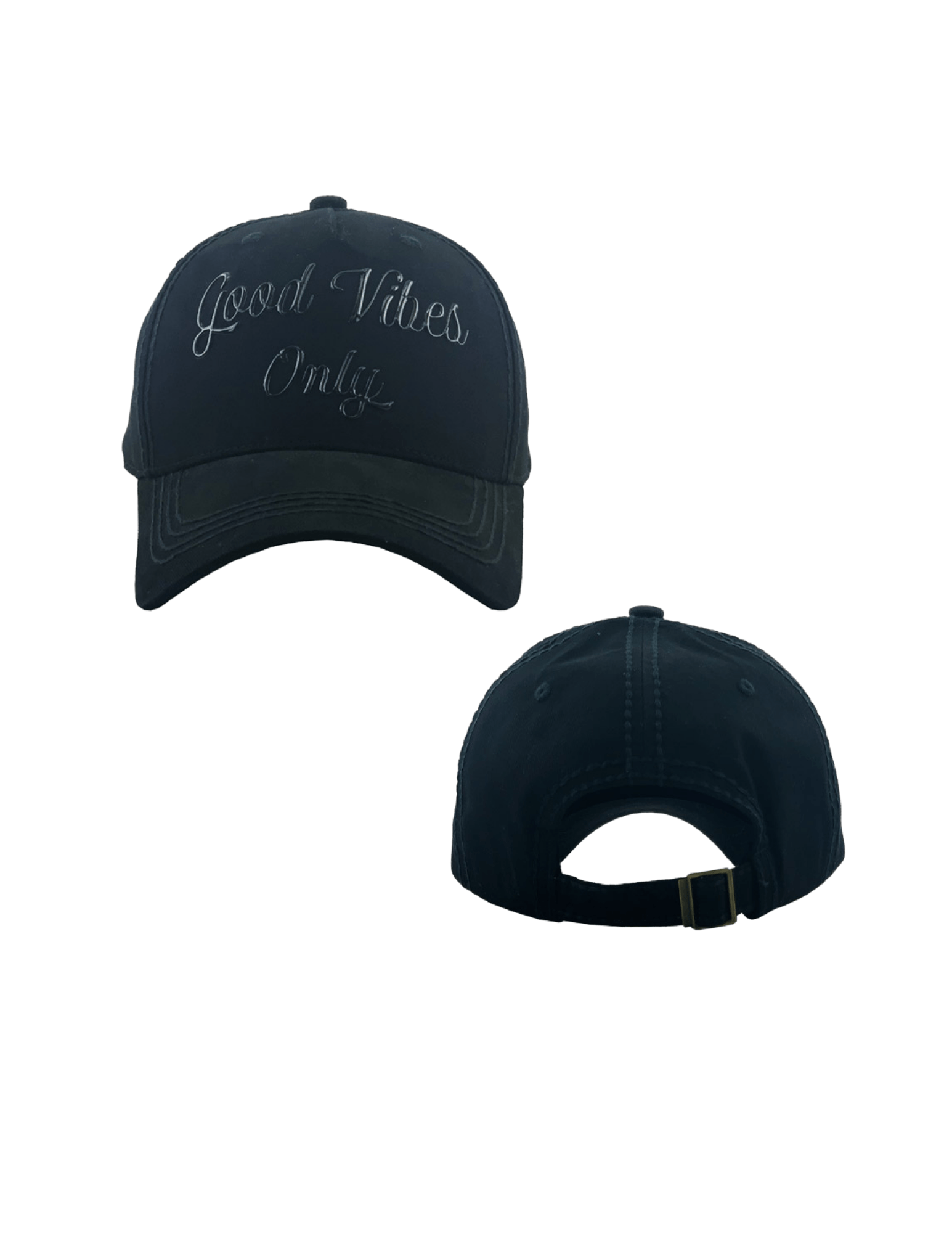 "Good Vibes Only Baseball Cap - Hautefull