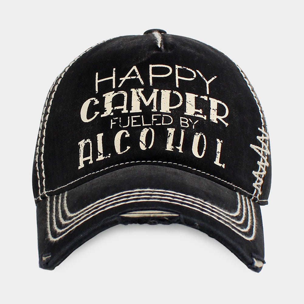 "Happy Camper" Baseball Cap for Men - Hautefull