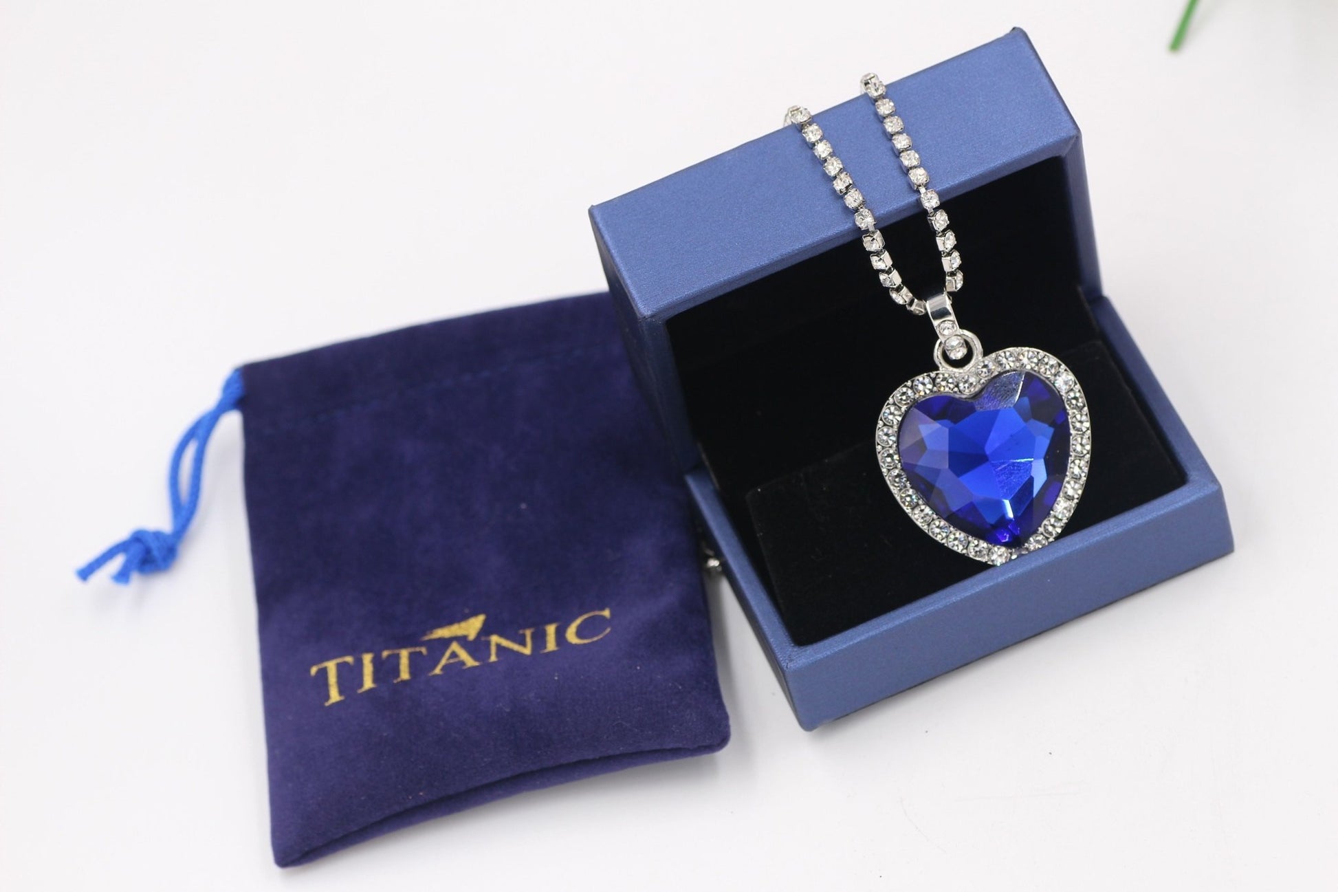 Heart of the Ocean Pendant Necklace - Hautefull