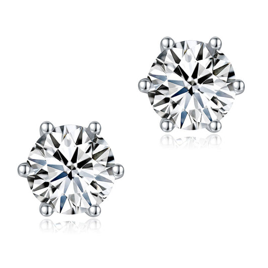 Moissanite Diamond Earrings