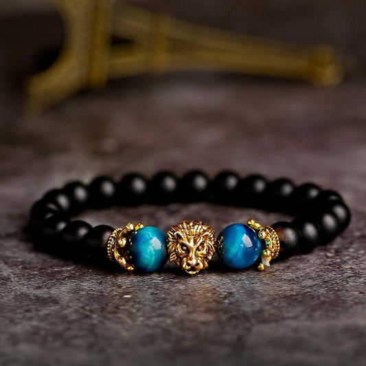 Lion Head Bracelet for Men - Hautefull