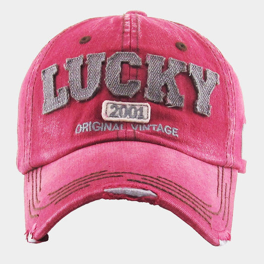 Lucky 2001 Baseball Cap - Hautefull