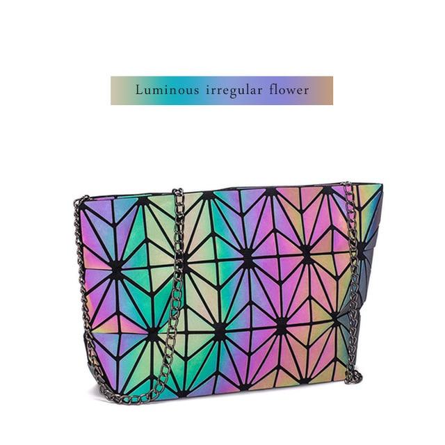 Luminous Geometric Tote Bag - Hautefull