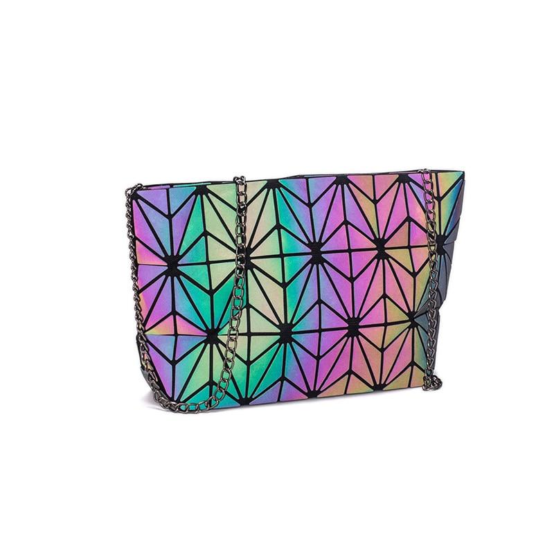 Luminous Geometric Tote Bag - Hautefull