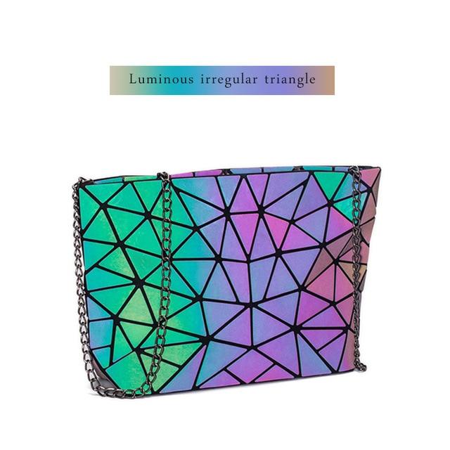 Luminous Geometric Tote Bag - Hautefull