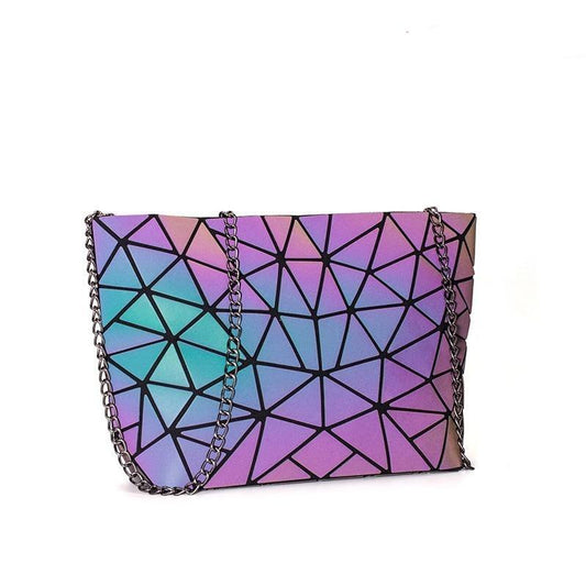 Luminous Geometric Tote Bag - Hautefull