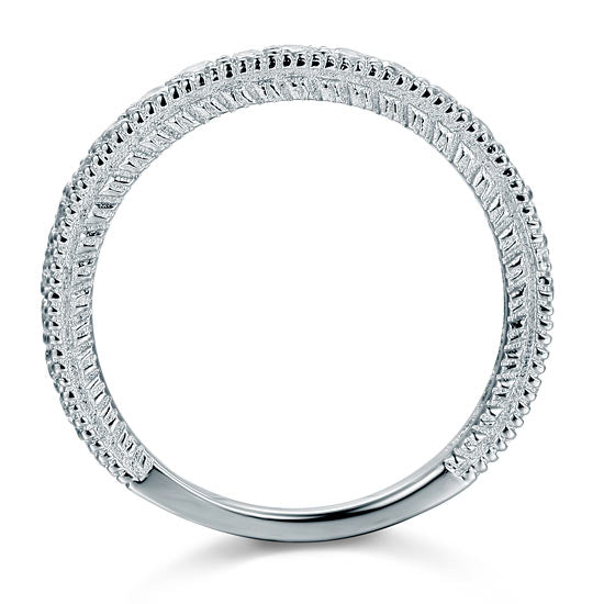 Pave Created Diamond Eternity Band - Hautefull