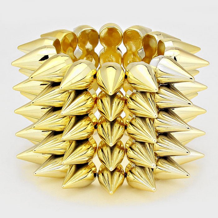 Spikes Stretch Bracelet - Hautefull