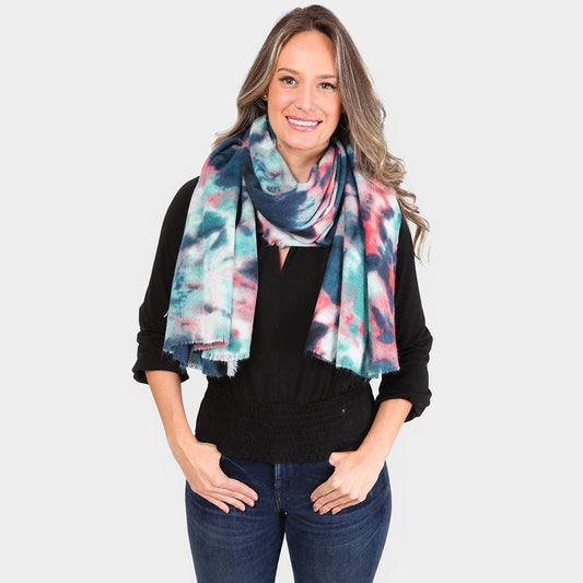 Tie Dye Scarf for Women - Hautefull