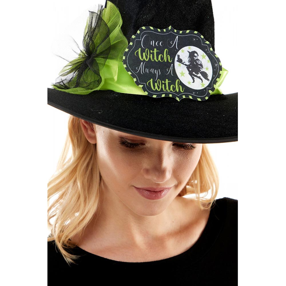 Trick or Treat Witch Hat for Halloween - Hautefull