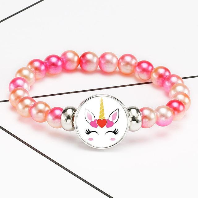 Unicorn Charm Bracelet for Girls - Hautefull