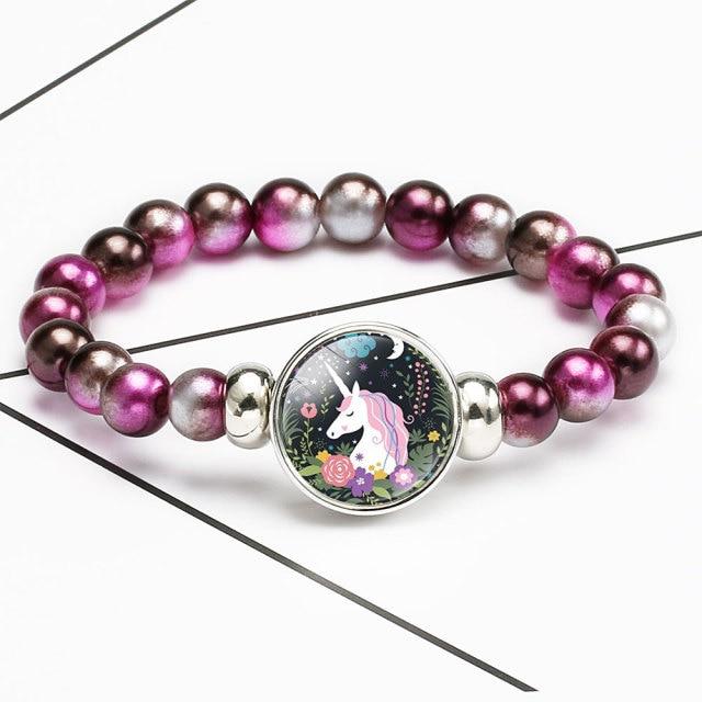 Unicorn Charm Bracelet for Girls - Hautefull