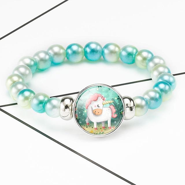 Unicorn Charm Bracelet for Girls - Hautefull