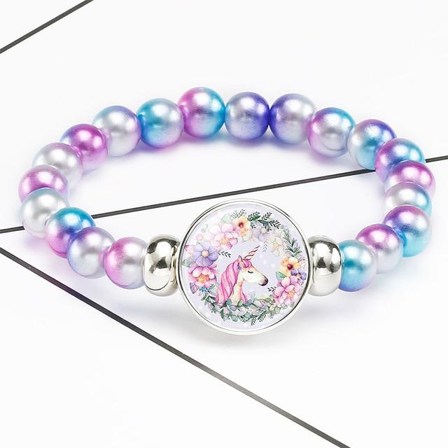 Unicorn Charm Bracelet for Girls - Hautefull