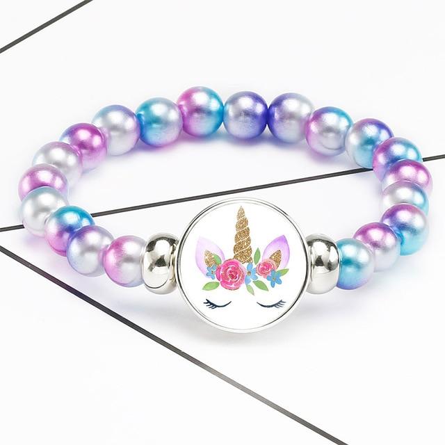 Unicorn Charm Bracelet for Girls - Hautefull