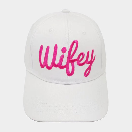 Wifey' Branded Baseball Cap - Hautefull