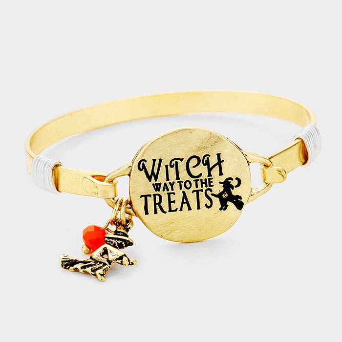 "Witch Way" Halloween Bracelet Accessory - Hautefull