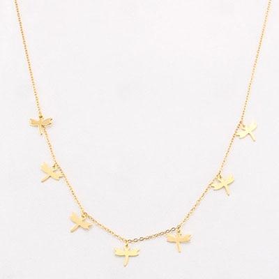 Women Choker Necklace With Star Pendants - Hautefull