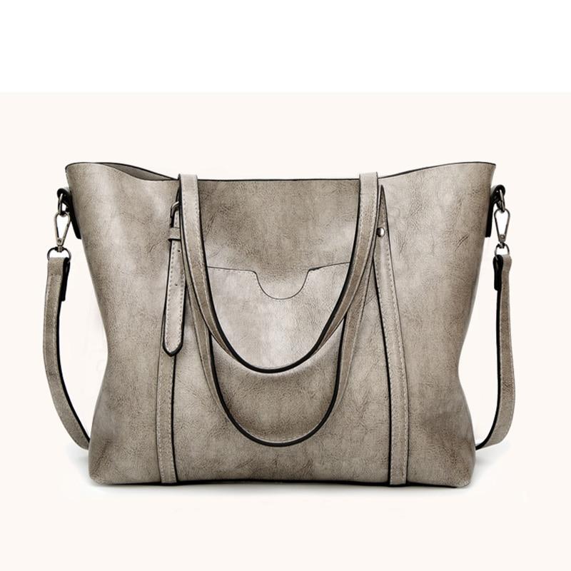 Women Soft Faux Leather Handbags - Hautefull